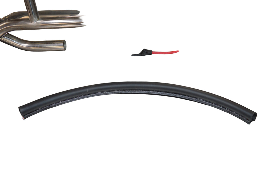 Baffle, (Rubber) - Top Radiator