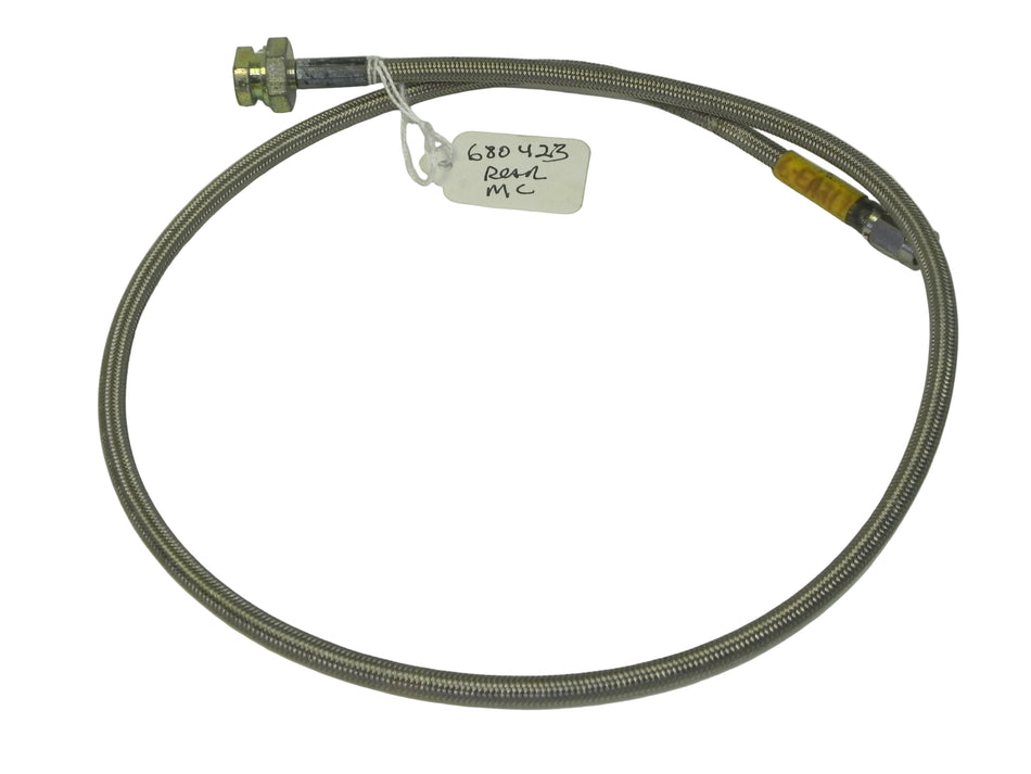 Brake Line, Rear Master Cylinder - Braided Stainless Steel