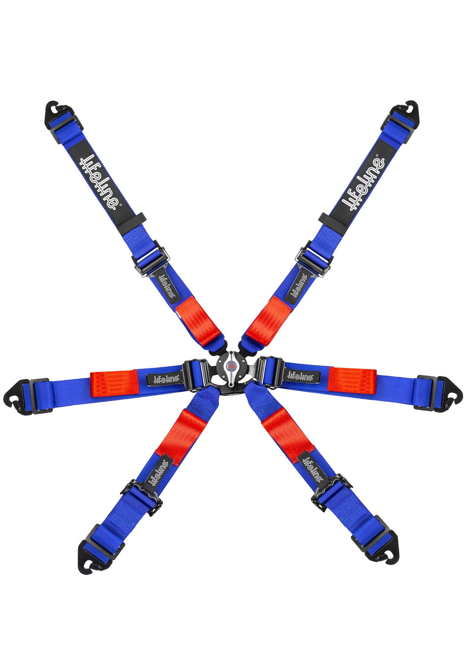 Copse Apex 6pt FIA 2 inch Pull Down Harness (BLUE)