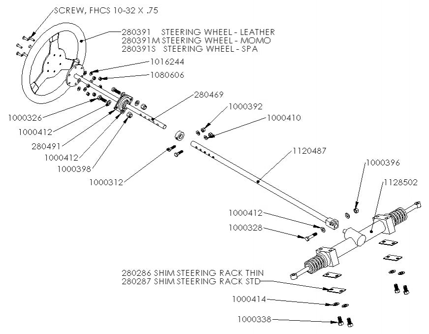 Boot, Steering Rack (pair)